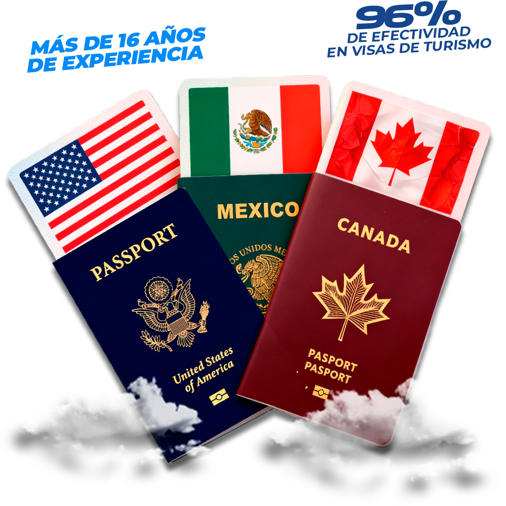 Más de 16 años de experiencia y 96% de efectividad en trámites de visa